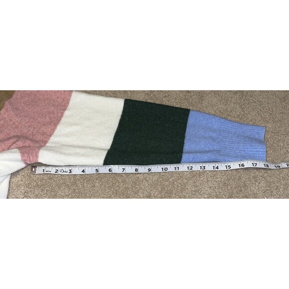 J.Crew 2X Womens Sweater Striped Extra Soft Stretch Lightweight Crew Neck Color - Picture 11 of 15